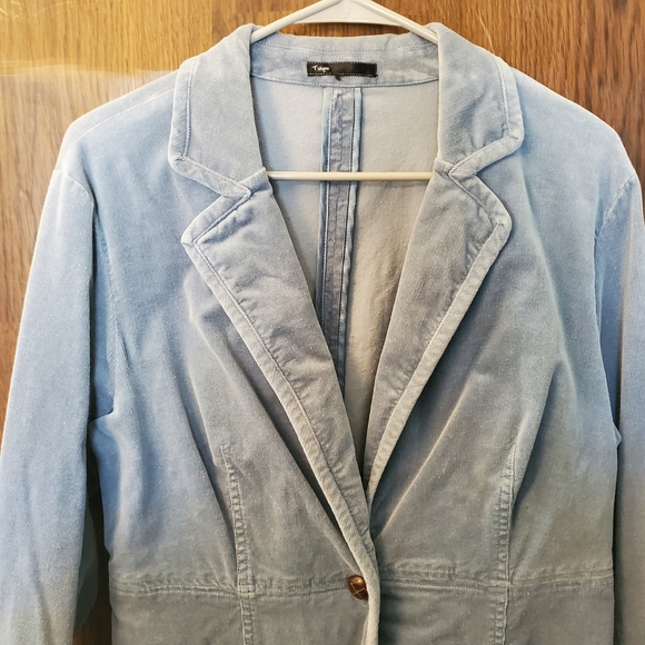 X-Style Corduroy Blazers in Blue and Green - Picture 6 of 14